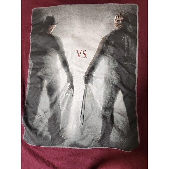 Freddy vs Jason Original Horror Movie Poster Graphic Tee T-shirt Mens‎ Medium - Picture 2 of 6